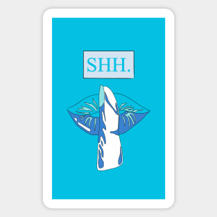 Shh Please Stop Talking cold vibes Sticker